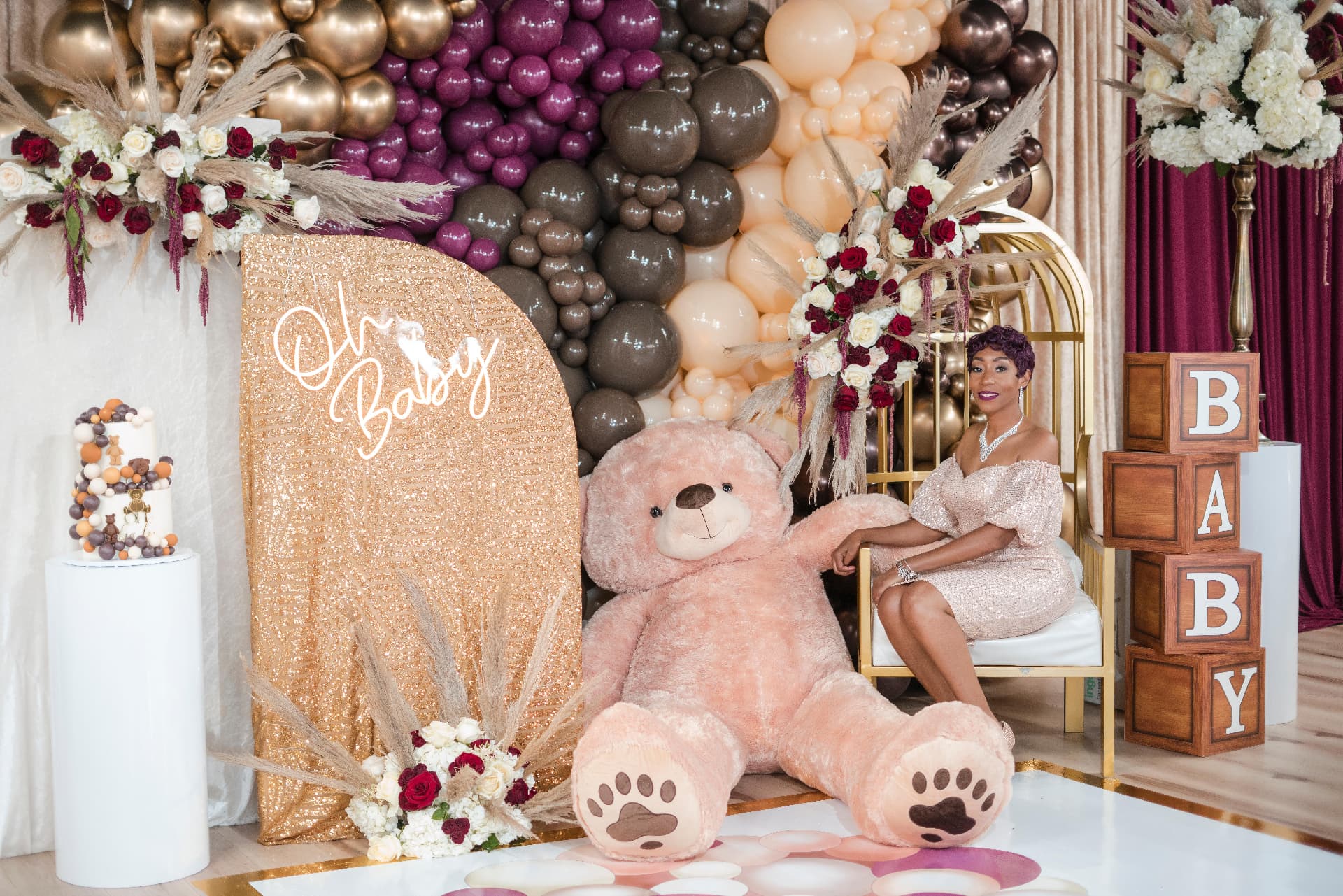 Talia, owner and designer of Lavish Events by Talia